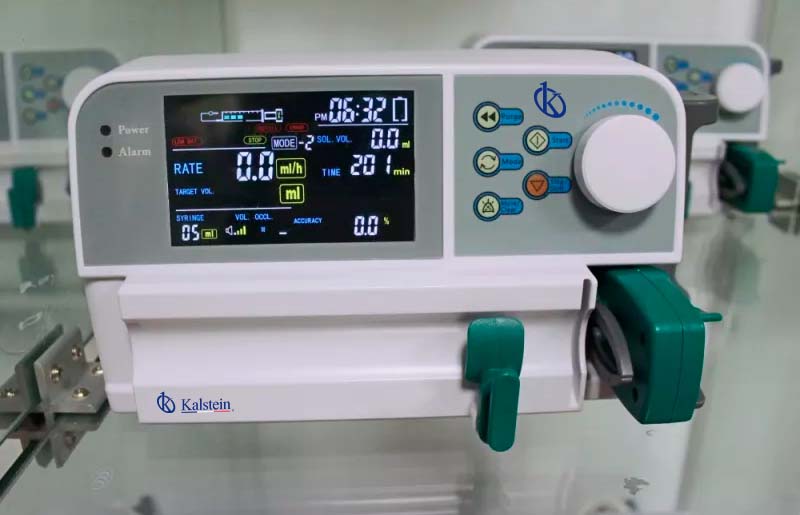 Pompe d'aspiration d'infusion télécommandée à grand écran LCD de 4,3 pouces  YR05164 - Kalstein